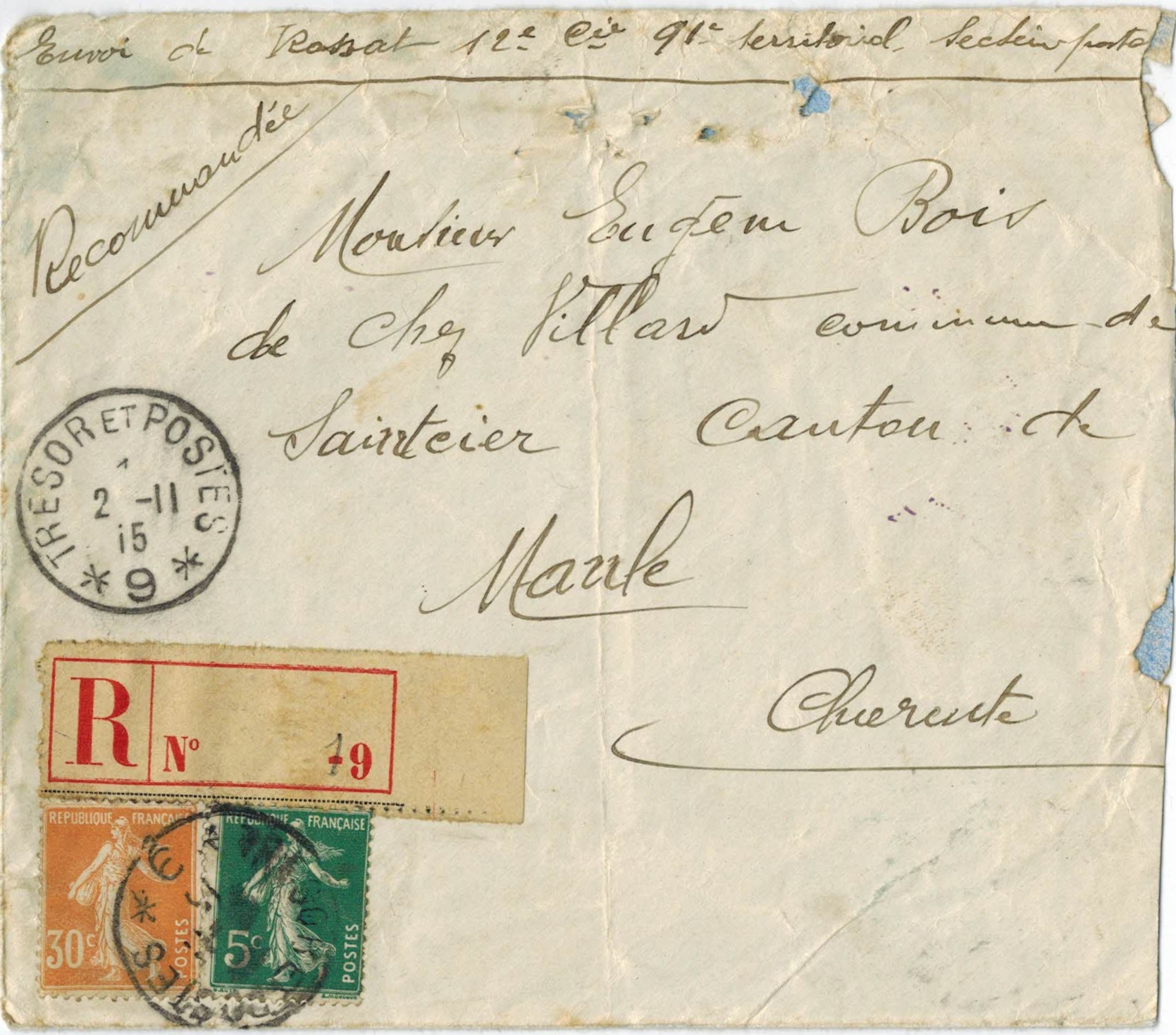 第一次世界大戦中の手紙 葉書で読みとくフランスの第一次世界大戦